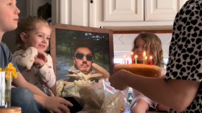 Whispers of remembrance: Family celebrates late dad's birthday with tears and sweet memories