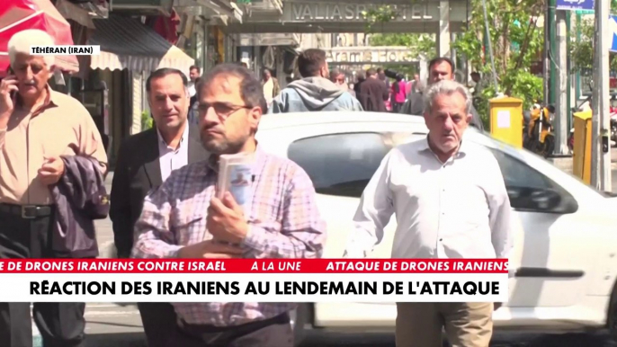 Attaque de l'Iran contre Israël : la réaction des Iraniens au lendemain de l'attaque