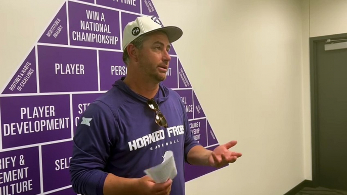 WATCH! Head Coach Kirk Saarloos Talks Series Win vs Texas Tech