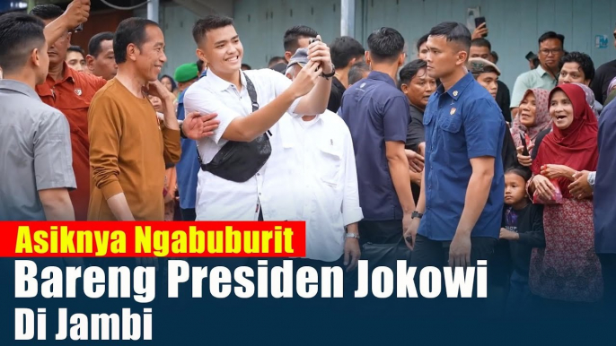 Ngabuburit, Presiden Jokowi Berburu Takjil Hingga Sapa Warga Jambi