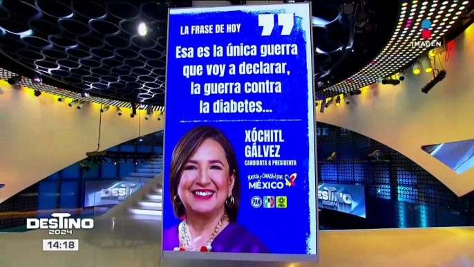 ¿Cuáles son las actividades de los candidatos presidenciales?