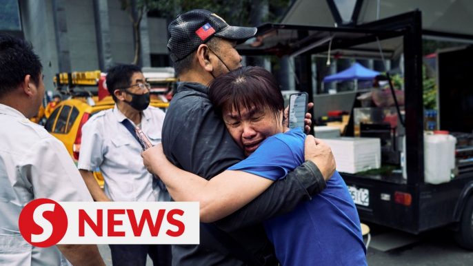 Taiwan earthquake rescuers face threat of landslides, rockfalls as death toll at 12