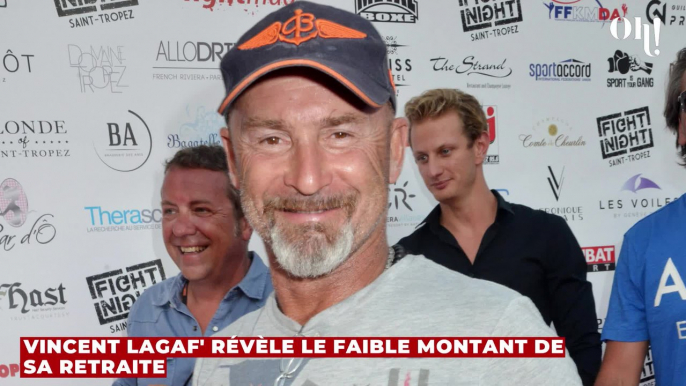 Vincent Lagaf' révèle le faible montant de sa retraite