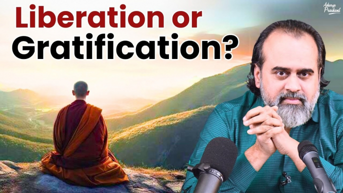 Liberation seems distant, gratification seems easier. What to do? || Acharya Prashant (2024)