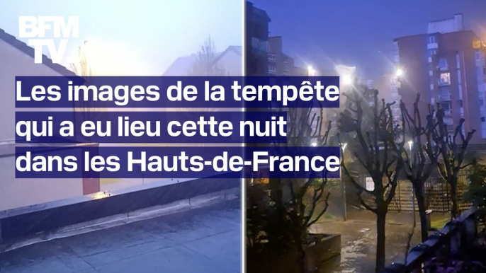 Orages, fortes pluies... Les images de la tempête qui a balayé les Hauts-de-France cette nuit