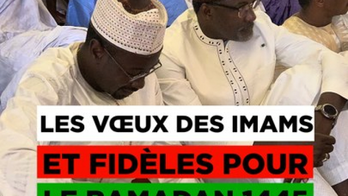 LES VOEUX DES IMAMS ET FIDÈLES POUR LE RAMADAN 1445 #shorts