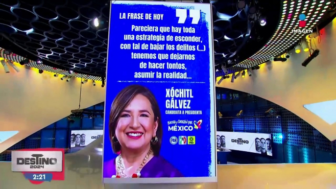 ¿Cuáles son las actividades de los candidatos presidenciales?