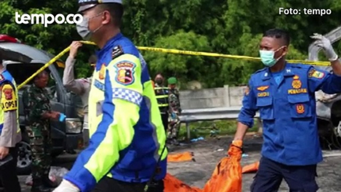 RS Polri Mengaku Kesulitan Identifikasi 11 Jenazah Korban Kecelakaan KM 58 Tol Jakarta-Cikampek