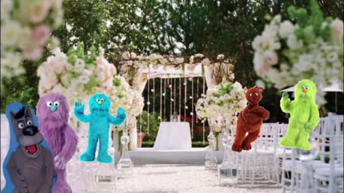 Sesame Street - Monster and Mimicking Monkey With at the Wedding Ceremony Promo (2011)