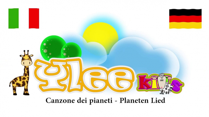 Canzone dei pianeti Planeten Lied Canzone per bambini Yleekids