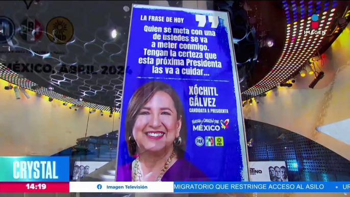 ¿Cuáles son las actividades de los candidatos presidenciales?