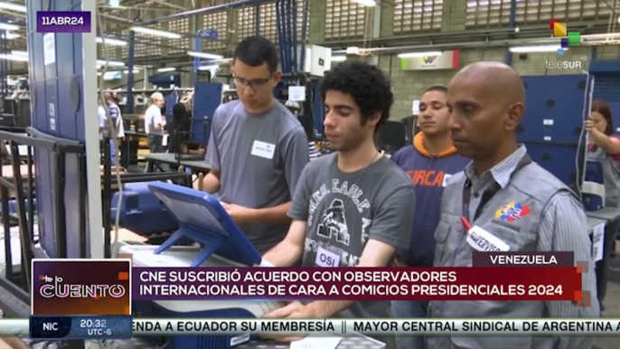 Te Lo Cuento 11-04 Veedores internacionales y el CNE de Venezuela se reunieron de cara a comicios presidenciales