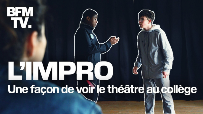 Théâtre à l'école: de Trappes au ministère de la Culture, ces collégiens pratiquent l'improvisation