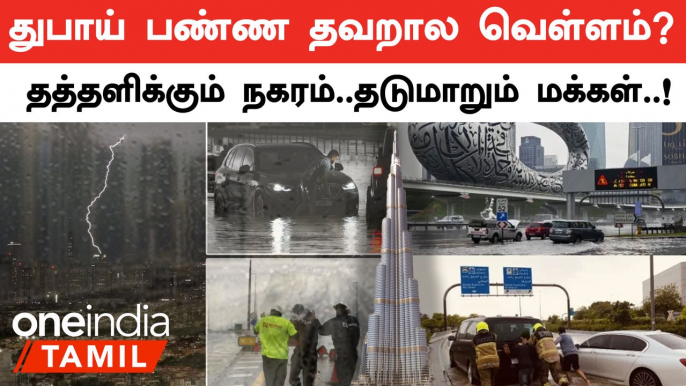 Dubai Floods | துபாய் மழையில் உயரும் பலி எண்ணிக்கை | Oneindia Tamil