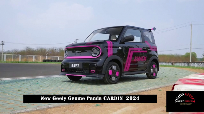 Officially Revealed with Personalized Sports Livery , New Geely Geome Panda CARDIN 2024