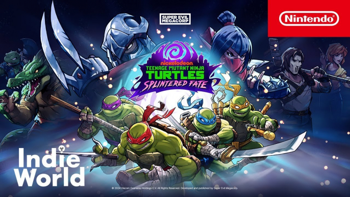Teenage Mutant Ninja Turtles Splintered Fate –Trailer d'annonce Switch