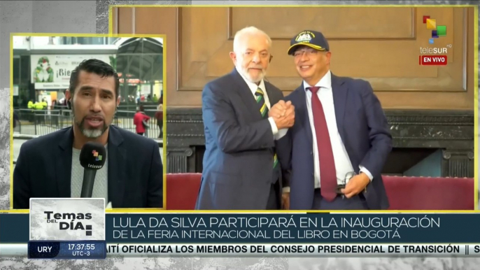 Pdte. Lula Da Silva se reune con su homólogo en Colombia, Gustavo Petro