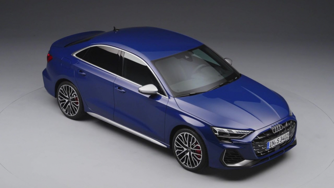 The new Audi S3 Sedan Exterior Design in Studio