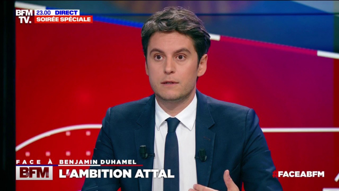 Gabriel Attal: "Ces élections européennes, c'est pour moi les plus importantes, depuis que les élections européennes existent"