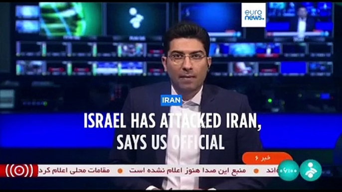 Explosions as Israel retaliates against Iran