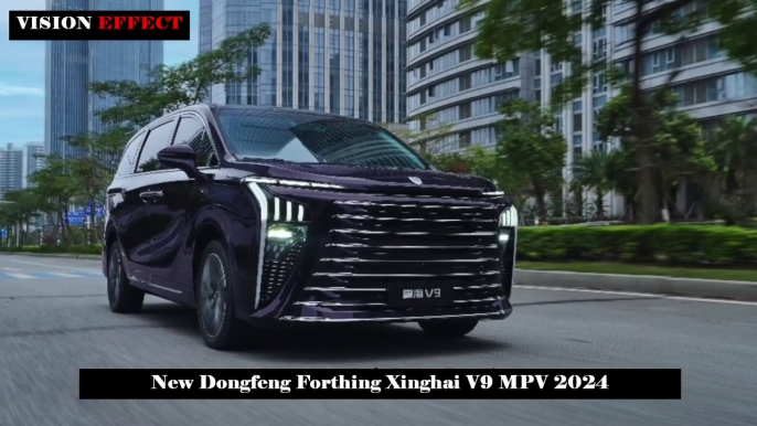 Pre-Sale Starts at 239.900 Yuan , First Look , New Dongfeng Forthing Xinghai V9 MPV 2024