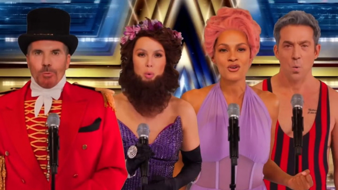 AI Simon Cowell leads Britain’s Got Talent judges in bizarre Greatest Showman audition