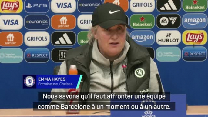 Chelsea - Hayes et Cuthbert prêtes à affronter Barcelone