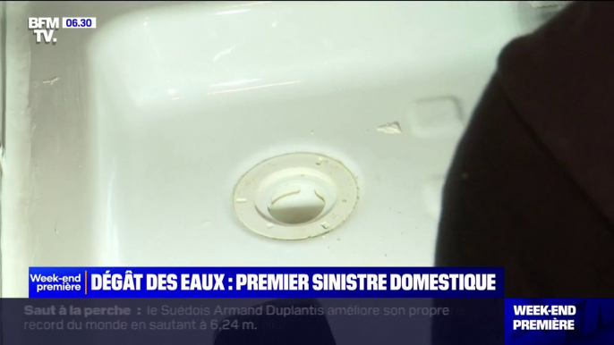 Toilettes cassées, problèmes de canalisations, fuites...C'est le sinistre nº1 dans les foyers français: le dégât des eaux