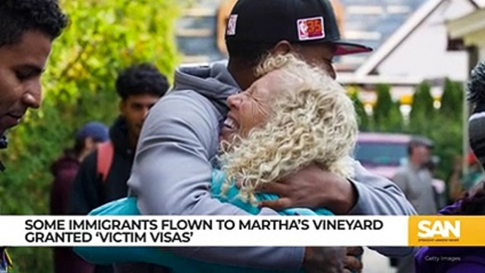 How Martha’s Vineyard migrants secured special visas intended for victims of_Low