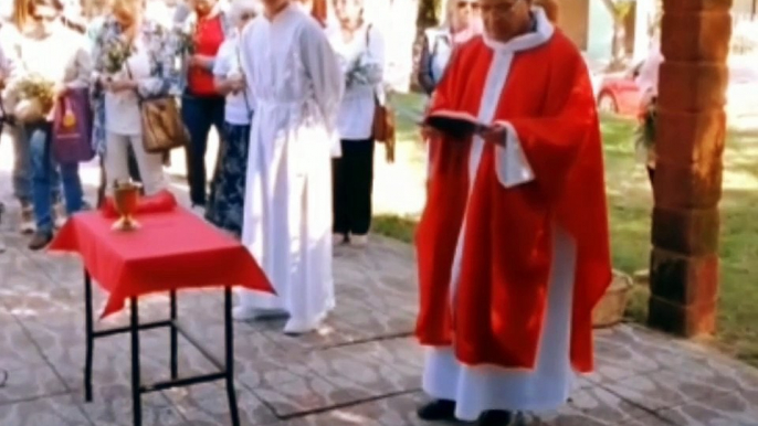 Comenzó Semana Santa en Parroquia de la Santa Cruz, Tacuarembó - Domingo de Ramos (2024)