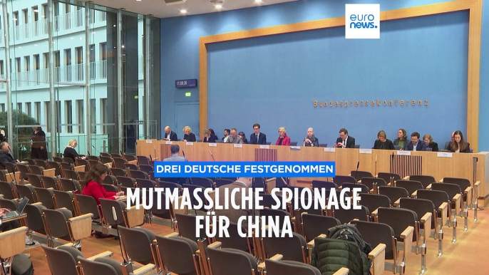 Drei Deutsche wegen Spionage für China festgenommen