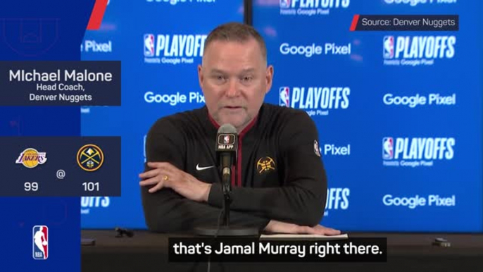 'Playoff Jamal is incredible!' - Murray buzzer-beater sinks Lakers