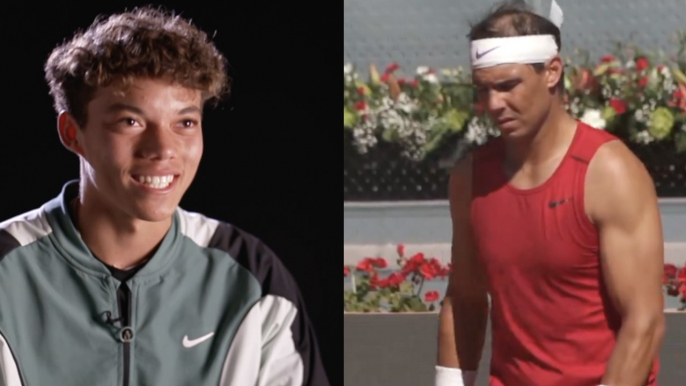 Tennis - Madrid 2024 - Darwin Blanch, 16 ans : "When I was younger, I used to imitate Rafael Nadal on all my shots"