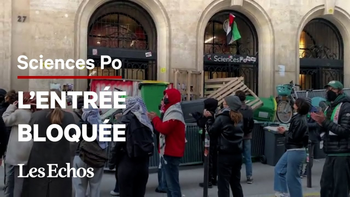 Sciences Po Paris : une mobilisation pro-palestinienne se poursuit