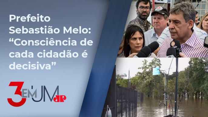 População de Porto Alegre enfrenta racionamento de água após enchentes no RS