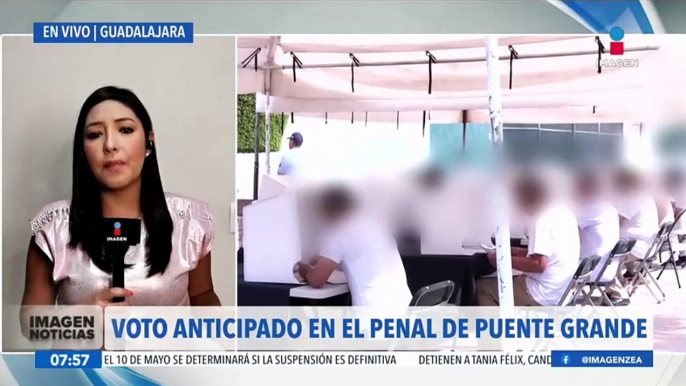 Internos de 12 centros penitenciarios en Jalisco emiten su voto