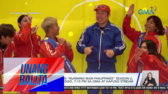 World premiere ng "Running Man Philippines" Season 2, bukas na at sa Linggo, 7:15 PM sa GMA at Kapuso Stream | UB