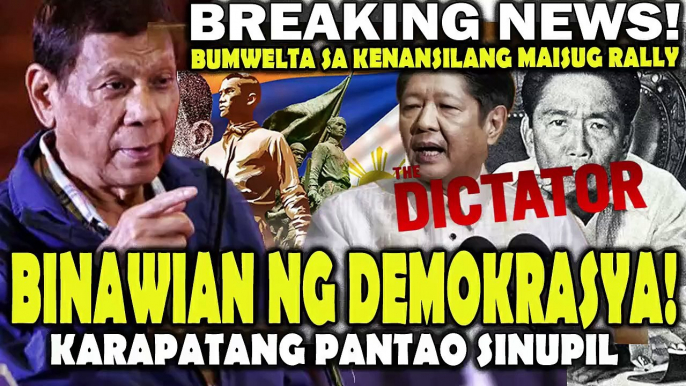 Roque NAGWALA! IPAGLUKSA ang KAMATAYAN ng Demokrasya! Karapatang Pantao SINUPIL