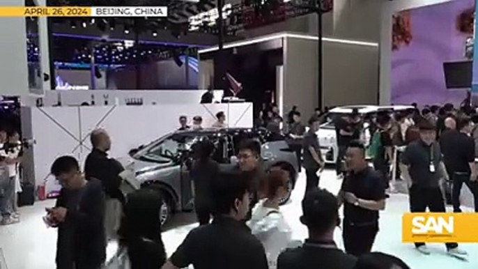 Beijing auto show features next-gen EVs unavailable to US consumers_Low