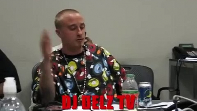 LIL WYTE INTERVIEW WITH DJ DELZ TALKS OVERDOSING ON DRUGS ,MTV AND MORE