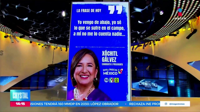 ¿Cuáles son las actividades de los candidatos presidenciales?