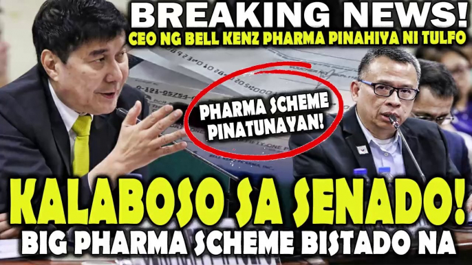 IPAPAKULONG ni Tulfo! CEO ng Bell-Kenz Pharma BISTADO na. EBIDENSYA siniwalat