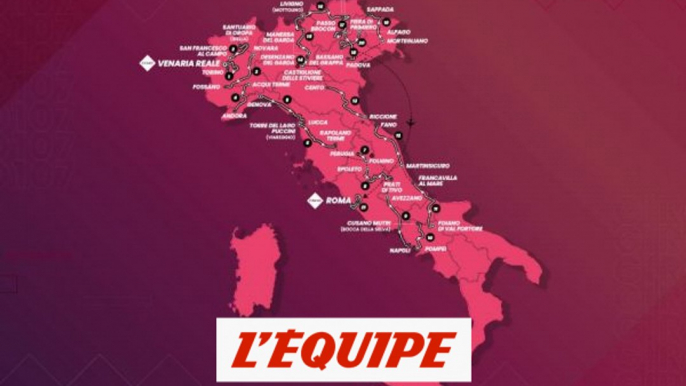 Le Parcours 2024 - Cyclisme sur route - Giro