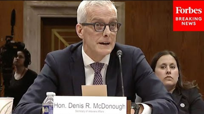 Veterans Affairs Secretary Denis McDonough Testifies Before Senate Appropriations Committee