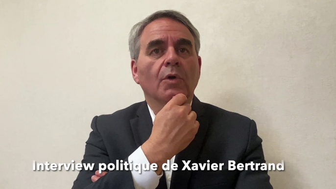 Xavier Bertrand par des Européennes du 9 juin, de Macron et du RN