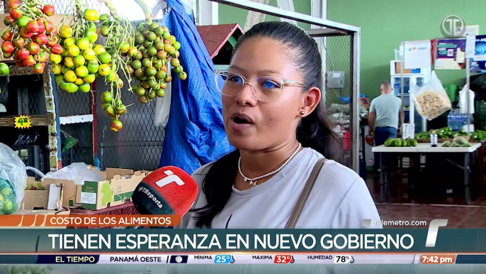 Consumidores piden al nuevo gobierno medidas ante alto costo de los alimentos