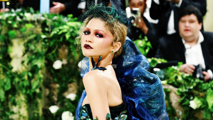 Zendaya Stuns in Royal Blue Gown at Met Gala 2024: A Fashion Marvel