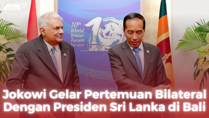 Jokowi Gelar Pertemuan Bilateral Dengan Presiden Sri Lanka di Bali