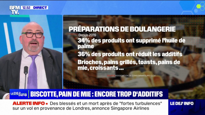 "Réduit en sucre", "sans additifs"... Les deux tiers des produits à base de pain présentant ces mentions contiennent encore trop d'additifs