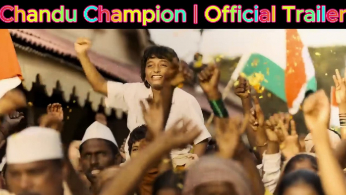 Chandu Champion | Official Trailer | Kartik Aaryan | Sajid Nadiadwala | Kabir Khan